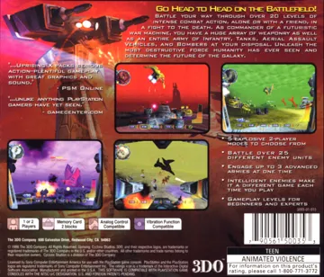 Uprising X (US) box cover back